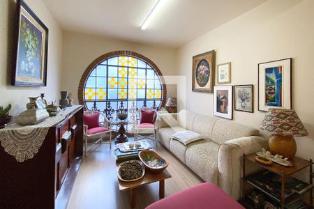 Sala de apartamento à venda com 4 quartos, 160m² em Sion, Belo Horizonte