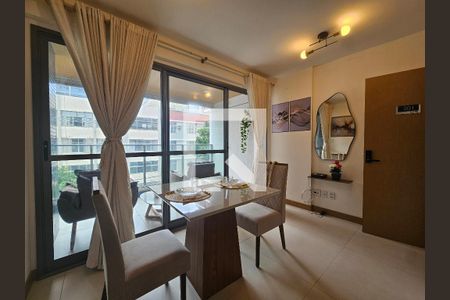 sala  de apartamento para alugar com 1 quarto, 34m² em Barra, Salvador