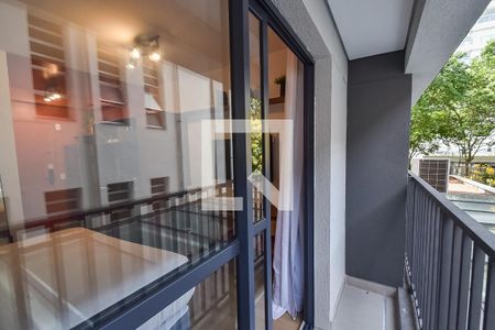 Varanda de kitnet/studio para alugar com 1 quarto, 23m² em Vila Mariana, São Paulo