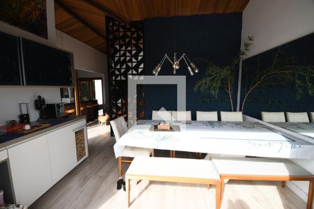 Sala de casa de condomínio para alugar com 3 quartos, 300m² em Colinas do Ermitage (sousas), Campinas