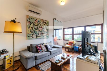 Sala de apartamento à venda com 1 quarto, 97m² em Vila Buarque, São Paulo
