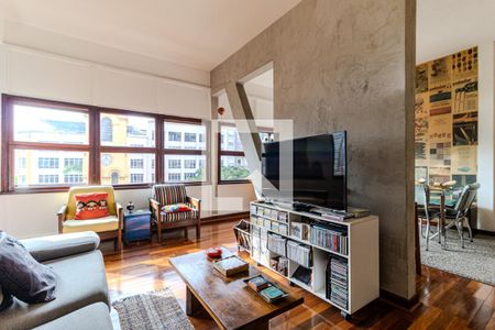 Sala de apartamento à venda com 1 quarto, 97m² em Vila Buarque, São Paulo