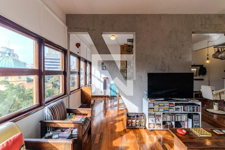 Sala de apartamento à venda com 1 quarto, 97m² em Vila Buarque, São Paulo