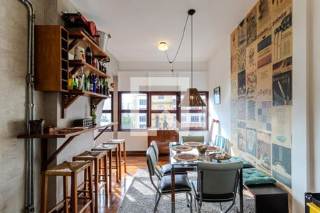 Sala de apartamento à venda com 1 quarto, 97m² em Vila Buarque, São Paulo