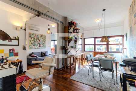 Sala de apartamento à venda com 1 quarto, 97m² em Vila Buarque, São Paulo