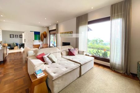 Sala de casa de condomínio à venda com 3 quartos, 450m² em Estância Serrana, Nova Lima