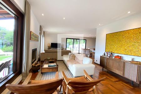 Sala de casa de condomínio à venda com 3 quartos, 450m² em Estância Serrana, Nova Lima