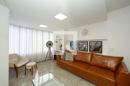 SALA de apartamento à venda com 6 quartos, 320m² em Nova Suíça, Belo Horizonte