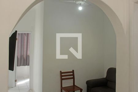 Sala de apartamento para alugar com 2 quartos, 65m² em Boqueirão, Santos