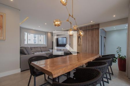 Sala/Sala de jantar de apartamento para alugar com 3 quartos, 112m² em Vila Bocaina, Mauá