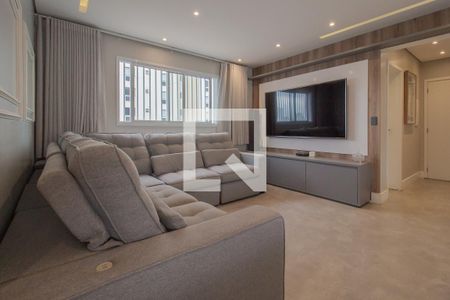 Sala de apartamento para alugar com 3 quartos, 112m² em Vila Bocaina, Mauá