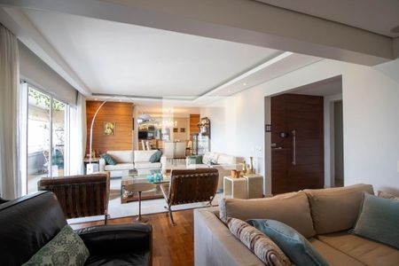 Sala  de apartamento à venda com 3 quartos, 181m² em Real Parque, São Paulo