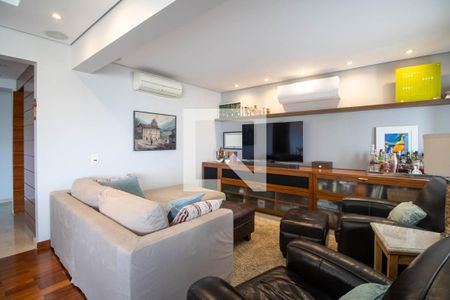 Sala  de apartamento à venda com 3 quartos, 181m² em Real Parque, São Paulo