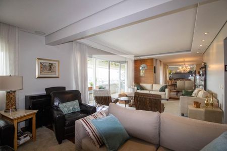 Sala  de apartamento à venda com 3 quartos, 181m² em Real Parque, São Paulo