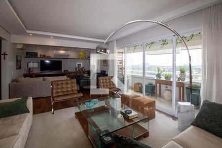 Sala  de apartamento à venda com 3 quartos, 181m² em Real Parque, São Paulo