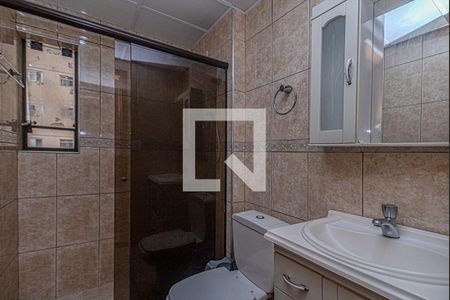 banheiro social_1 de apartamento para alugar com 3 quartos, 62m² em Vila Moraes, São Paulo