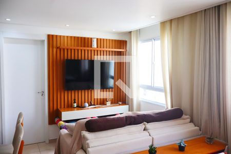 Sala  de apartamento à venda com 1 quarto, 36m² em Vila Flora, Guarulhos