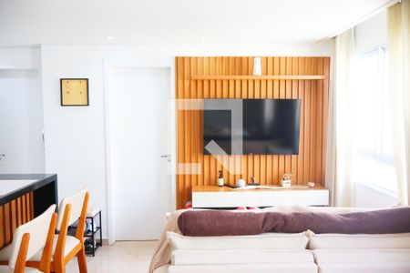 Sala  de apartamento à venda com 1 quarto, 36m² em Vila Flora, Guarulhos
