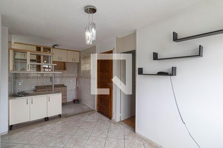 Sala/Cozinha/Área de Serviço  de apartamento para alugar com 2 quartos, 42m² em São Miguel Paulista, São Paulo