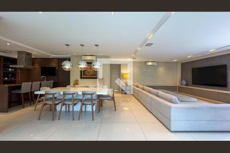 Sala de apartamento para alugar com 5 quartos, 240m² em Brooklin, São Paulo