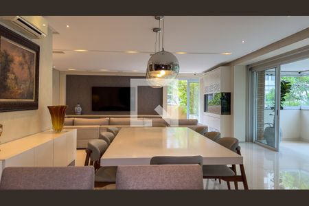 Sala de apartamento para alugar com 5 quartos, 240m² em Brooklin, São Paulo