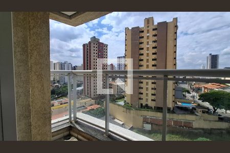 Varanda Sala de apartamento à venda com 3 quartos, 82m² em Parque das Nações, Santo André