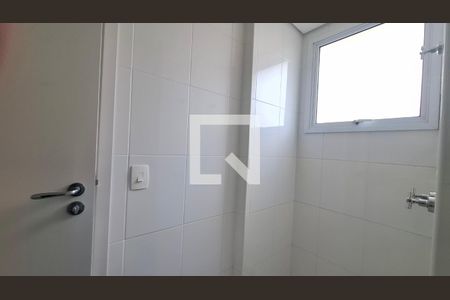 Banheiro Quarto 1 suíte de apartamento à venda com 3 quartos, 82m² em Parque das Nações, Santo André