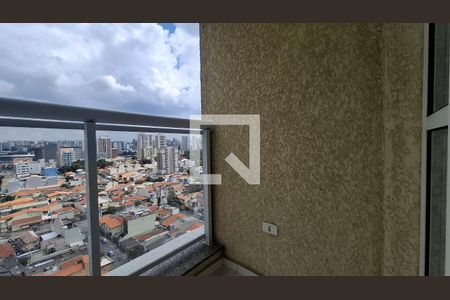 Varanda Sala de apartamento à venda com 3 quartos, 82m² em Parque das Nações, Santo André