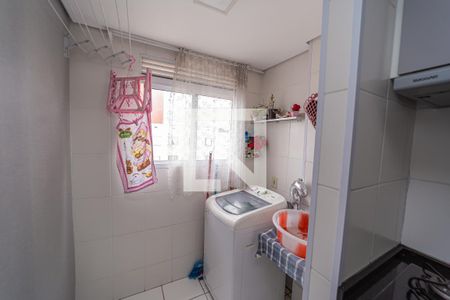 Cozinha e Área de Serviço de apartamento à venda com 2 quartos, 48m² em Jardim Brasilia (zona Leste), São Paulo