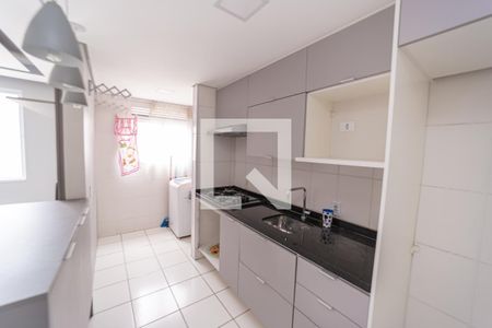 Cozinha e Área de Serviço de apartamento à venda com 2 quartos, 48m² em Jardim Brasilia (zona Leste), São Paulo