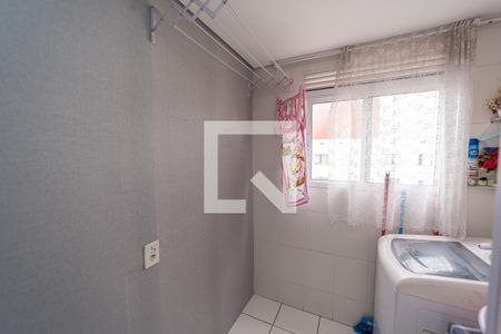 Cozinha e Área de Serviço de apartamento à venda com 2 quartos, 48m² em Jardim Brasilia (zona Leste), São Paulo