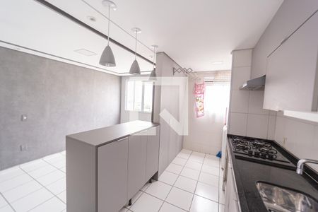 Cozinha e Área de Serviço de apartamento à venda com 2 quartos, 48m² em Jardim Brasilia (zona Leste), São Paulo
