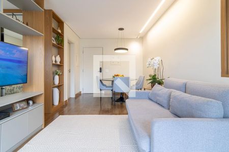 Sala de apartamento para alugar com 1 quarto, 48m² em Vila Nova Conceição, São Paulo