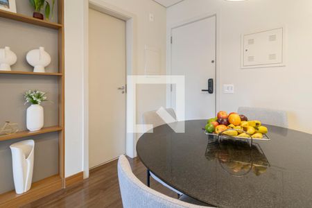 Sala de Jantar de apartamento para alugar com 1 quarto, 48m² em Vila Nova Conceição, São Paulo
