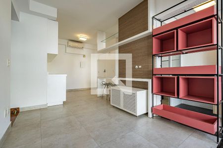 Sala/Cozinha de apartamento para alugar com 2 quartos, 61m² em Pinheiros, São Paulo