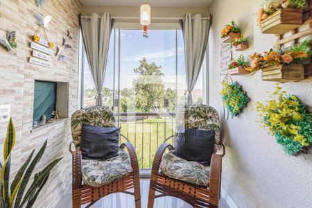 Sala de apartamento à venda com 2 quartos, 62m² em Sarandi, Porto Alegre