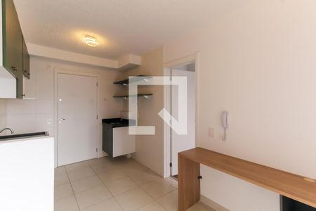 Sala/Cozinha de apartamento à venda com 1 quarto, 27m² em Belenzinho, São Paulo