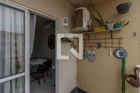 Varanda Sala de Estar/Jantar  de apartamento para alugar com 3 quartos, 70m² em Parque Euclides Miranda, Sumaré