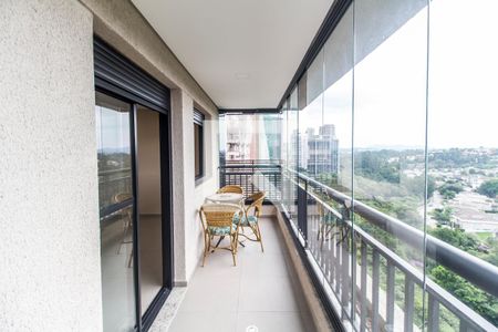 Varanda de apartamento para alugar com 1 quarto, 46m² em Empresarial 18 do Forte, Barueri
