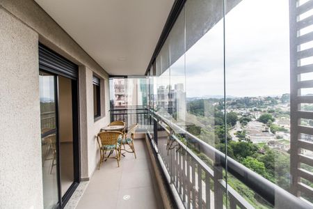 Varanda de apartamento para alugar com 1 quarto, 46m² em Empresarial 18 do Forte, Barueri
