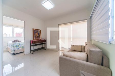 Sala de apartamento para alugar com 1 quarto, 49m² em Jardim Bela Vista, Santo André