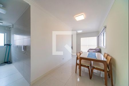 Sala de apartamento para alugar com 1 quarto, 49m² em Jardim Bela Vista, Santo André