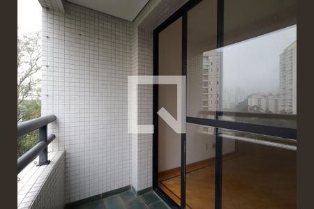 Varanda da Sala de apartamento à venda com 2 quartos, 58m² em Santo Amaro, São Paulo