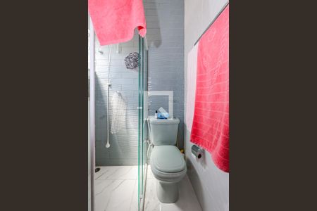 Banheiro da Suíte de casa à venda com 2 quartos, 100m² em Jardim Monte Alegre, Taboão da Serra