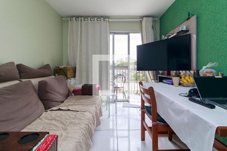 Sala de apartamento à venda com 3 quartos, 63m² em Vila das Belezas, São Paulo
