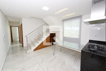 Cozinha de apartamento à venda com 3 quartos, 140m² em Bairro da Glória, Contagem