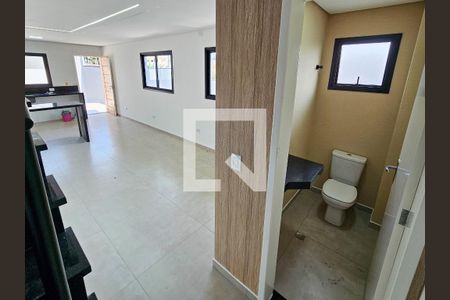 Sala/Cozinha/lavabo de casa à venda com 3 quartos, 95m² em Vila Scarpelli, Santo André