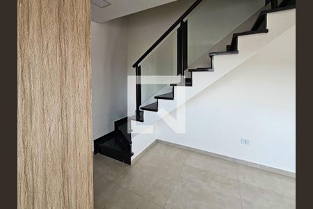 Sala/Cozinha de casa à venda com 3 quartos, 95m² em Vila Scarpelli, Santo André