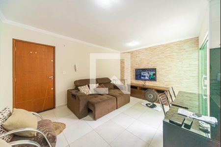 Sala de apartamento para alugar com 3 quartos, 68m² em Vila Humaita, Santo André