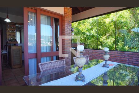 Varanda da Sala de casa de condomínio à venda com 5 quartos, 450m² em Nonoai, Porto Alegre